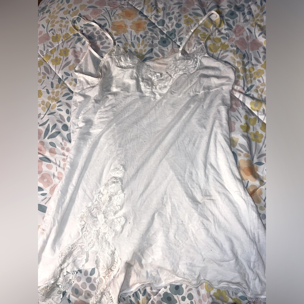 Lace lingerie dress
